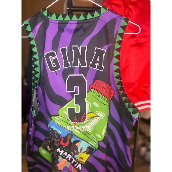 NWT Sz. XL - Martin Themed Jacket & Basketball Jersey - Picture 7 of 8